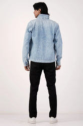 Men's Denim Jacket (Medium Wash)